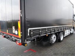 VOLVO FH 460 / 6x2 / FIRANKA- 7,7 m / DACH PODNOSZONY