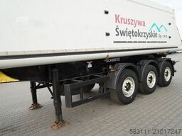 SCHMITZ CARGOBULL / WYWROTKA / ALUMINIOWA / O? PODNOSZONA / OSIE