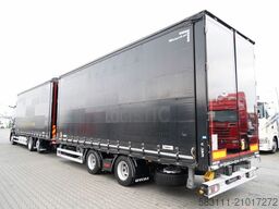 DAF XG 480 / ZESTAW TANDEM / 120 M3 / PRZEJAZDOWY /