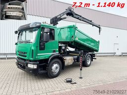 Iveco EuroCargo ML160E28 4x2 EuroCargo ML160E28 4x2 mit Kran Hiab XS 088 ES-2 HiDuo, Funk
