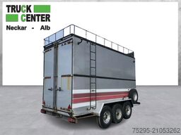  Tridem 3 Achs Koffer Portaltüren Bus Anhänger