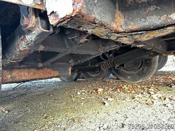  Tridem 3 Achs Koffer Portaltüren Bus Anhänger