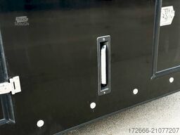 Brian James Trailer RACE TRANSPORTER 6 | 396-3030 | TRIDEM | ZUSATZRAMPEN  550X235X199CM 3500KG GESCHLOSSENER AUTOTRAILER | SCHWARZ