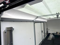 Brian James Trailer RACE TRANSPORTER 7 | 397-6023-35-3-10-B | TRIDEM | ZUSATZRAMPEN 600X235X199CM 3500KG GESCHLOSSENER AUTOTRAILER | SCHWARZ