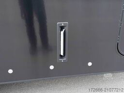 Brian James Trailer RACE TRANSPORTER 7 | 397-6023-35-3-10-B | TRIDEM | ZUSATZRAMPEN 600X235X199CM 3500KG GESCHLOSSENER AUTOTRAILER | SCHWARZ