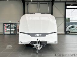 Brian James Trailer RACE TRANSPORTER 7 | 397-6023-35-3-10-W | TRIDEM | ZUSATZRAMPEN 600X235X199CM 3500KG GESCHLOSSENER AUTOTRAILER | WEISS