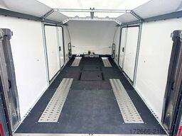 Brian James Trailers RACE TRANSPORTER 7 | 397-6023-35-3-10-B | TRIDEM | ZUSATZRAMPEN 600X235X199CM 3500KG GESCHLOSSENER AUTOTRAILER | SCHWARZ