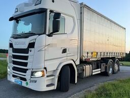 SCANIA R450 6X2 BDF WAP MIT ANHÄNGER