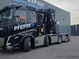 Volvo FH540 8X2 WITH HIAB 140TM CRANE Dutch Registration