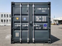 20 Fuß Container Seecontainer RAL7016 NEU KONTENER Lagercontainer 6 Meter