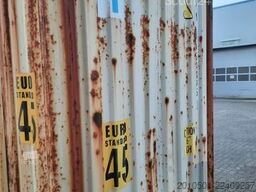 45 Fuß High Cube Seecontainer Container Lagercontainer KONTENER MEGA Holzboden