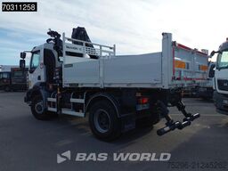 Renault D 280 4X4 HIAB X-HIDUO 118 Kran Crane Tipper Au...