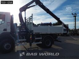 Renault D 280 4X4 HIAB X-HIDUO 118 Kran Crane Tipper Au...