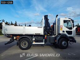 Renault D 280 4X4 HIAB X-HIDUO 118 Kran Crane Tipper Au...