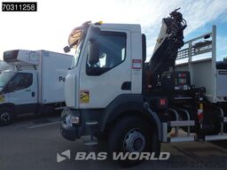 Renault D 280 4X4 HIAB X-HIDUO 118 Kran Crane Tipper Au...