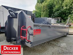 Decker Containerbau Abrollcontainer, Bayernbox, Pendelklapp