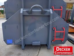 Decker Containerbau Abrollcontainer, Bayernbox, Pendelklapp