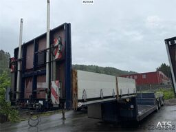 Broshuis 3 akslet well semi-trailer with a 6 m extension