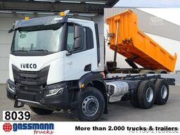 Iveco X-Way AD300X46Z 6x4, Retarder, Navi, Mulde ca.