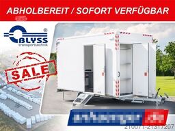 BLYSS Bauwagen Anhänger 400x200x230cm 1300kg zGG