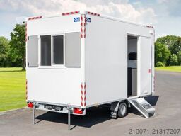 BLYSS Bauwagen Anhänger 400x200x230cm 1300kg zGG