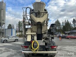 Scania G480 8x2 concrete truck w/ Saraka building and cro