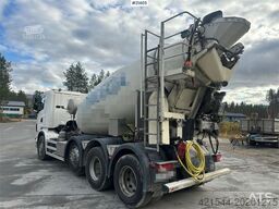 Scania G480 8x2 concrete truck w/ Saraka building and cro