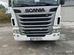 Scania G480 8x2 concrete truck w/ Saraka building and cro
