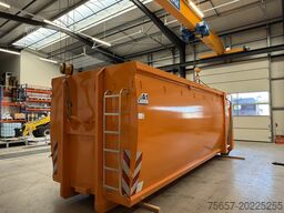 34m³ Abrollcontainer mit hydr. Heckklapp