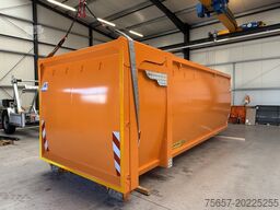  34m³ Abrollcontainer mit hydr. Heckklapp