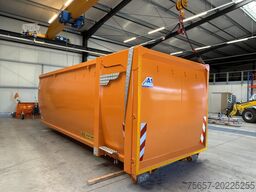  34m³ Abrollcontainer mit hydr. Heckklapp