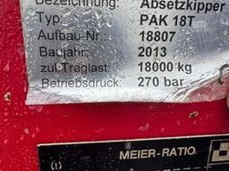 MERCEDES-BENZ 2545 Actros 6x2*2 Absetzer Meier Lenk/Lift AHK