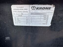 Krone 2-Axle / Chassis / BPW / TUV: 2-2026 / Belgium ...