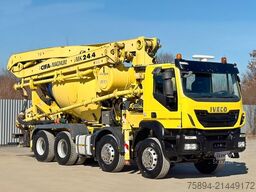 IVECO TRAKKER 450 * Betonpumpe + FUNK * 8x4 * TOP