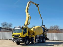 IVECO TRAKKER 450 * Betonpumpe + FUNK * 8x4 * TOP