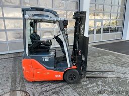 TOYOTA 8FBET15 / Triplex: 4.30m / nur 1.187h! / SS