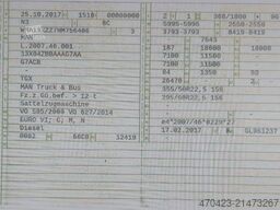 MAN TGX 18.500 FSA LLS-U*HubSPla*Luft/Luft*