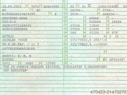 MERCEDES-BENZ Actros 1848 LS 4x2*Blatt/Luft