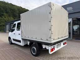 RENAULT Master DOKA 3,5t Pritsche Plane EX Bundeswehr