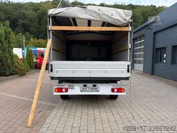 RENAULT Master DOKA 3,5t Pritsche Plane EX Bundeswehr