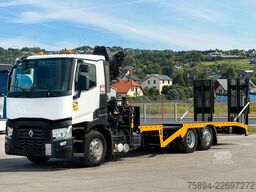 RENAULT T 380 Abschleppwagen 8,00 m HIAB 111 B-2 + FUNK