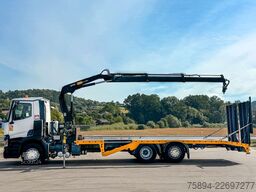 RENAULT T 380 Abschleppwagen 8,00 m HIAB 111 B-2 + FUNK