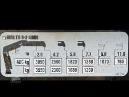 RENAULT T 380 Abschleppwagen 8,00 m HIAB 111 B-2 + FUNK
