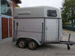 BÖCKMANN Alu 2 Pferde mit Sattelkammer