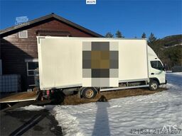 Mitsubishi Fuso Canter 15 pallet box truck. ECT