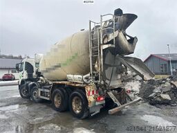 Volvo FM 400 8x4 concrete truck w/ intermix body. WATCH