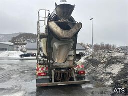 Volvo FM 400 8x4 concrete truck w/ intermix body. WATCH