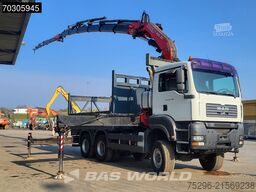 MAN TGA 33.350 TGA 6X6 Fassi F600 6+6 Extensions Fl...
