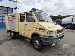 IVECO Daily 40-10 4x4 Turbo Allrad Doka 7 Sitzer AHK