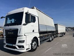 Ανατρεπόμενο φορτηγό MAN TGX 25.510 6x2-4 BL 2 Seitenkipper-Zug